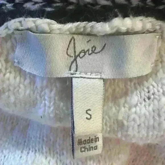 Joie Sidony Kimono Cardigan 100% Cotton Size S 🖤 Beautiful Sweater - Picture 4 of 7